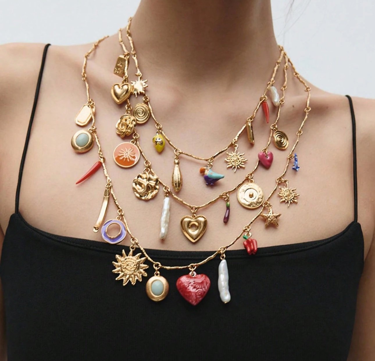 Multi-layer necklace