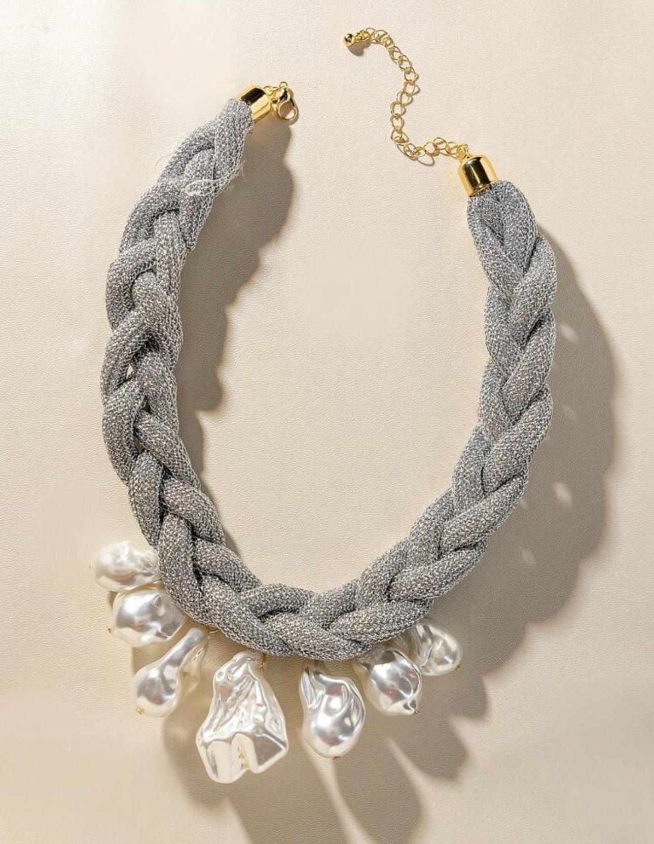 Necklace baroque pearl - Image 2