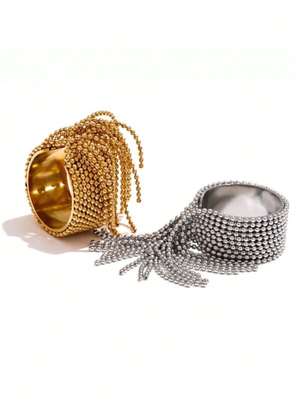 Statement Silver ring stainless steel, adjustable