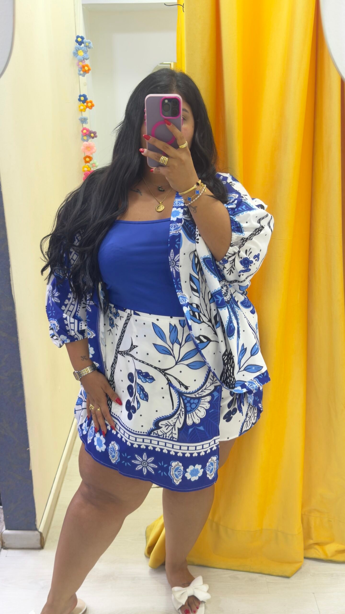 Set of 3 skort basic and cardigan - Image 2